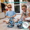 Robot STEM 5-en-1 Télécommandé |Jouet de construction (398 pièces) pour garçons 8-14 ans King of Toys