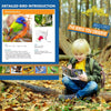 Jumelles Enfant 4-7 Ans | Jouet Extérieur pour Observation des Oiseaux | Activité de Randonnée Camping | Cadeau Anniversaire King of Toys