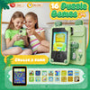 Téléphone Intelligent Dinosaure pour Enfants | Mini Téléphone Jouet avec 16 Jeux Éducatifs et Appareil Photo pour Enfants de 3 à 9 Ans King of Toys