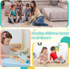 Tableau d'Activités Éléphant pour Tout-Petits | Jouet Sensoriel Montessori avec Interrupteur Lumineux en Bois King of Toys