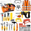 Ensemble de Perceuse Électronique avec Boîte à Outils | Jeu de Construction pour Enfants en Imitation pour Enfants de 3 à 5 Ans King of Toys