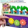 Jouet Montessori en bois avec Xylophone, Pic, Jeu de récolte de carottes, Cadeau d'activités éducatives pour les enfants de 1 à 4 ans. AmtreenOfficial