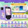 Téléphone Intelligent Dinosaure pour Enfants | Mini Téléphone Jouet avec 16 Jeux Éducatifs et Appareil Photo pour Enfants de 3 à 9 Ans King of Toys