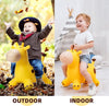 Cheval Sauteur Girafe l Animal Gonflable Skippy jusqu'à 50 kg l Jouets Extérieurs pour Enfants à partir de 2 ans De Speelgoed Koning