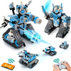 Robot STEM 5-en-1 Télécommandé |Jouet de construction (398 pièces) pour garçons 8-14 ans King of Toys