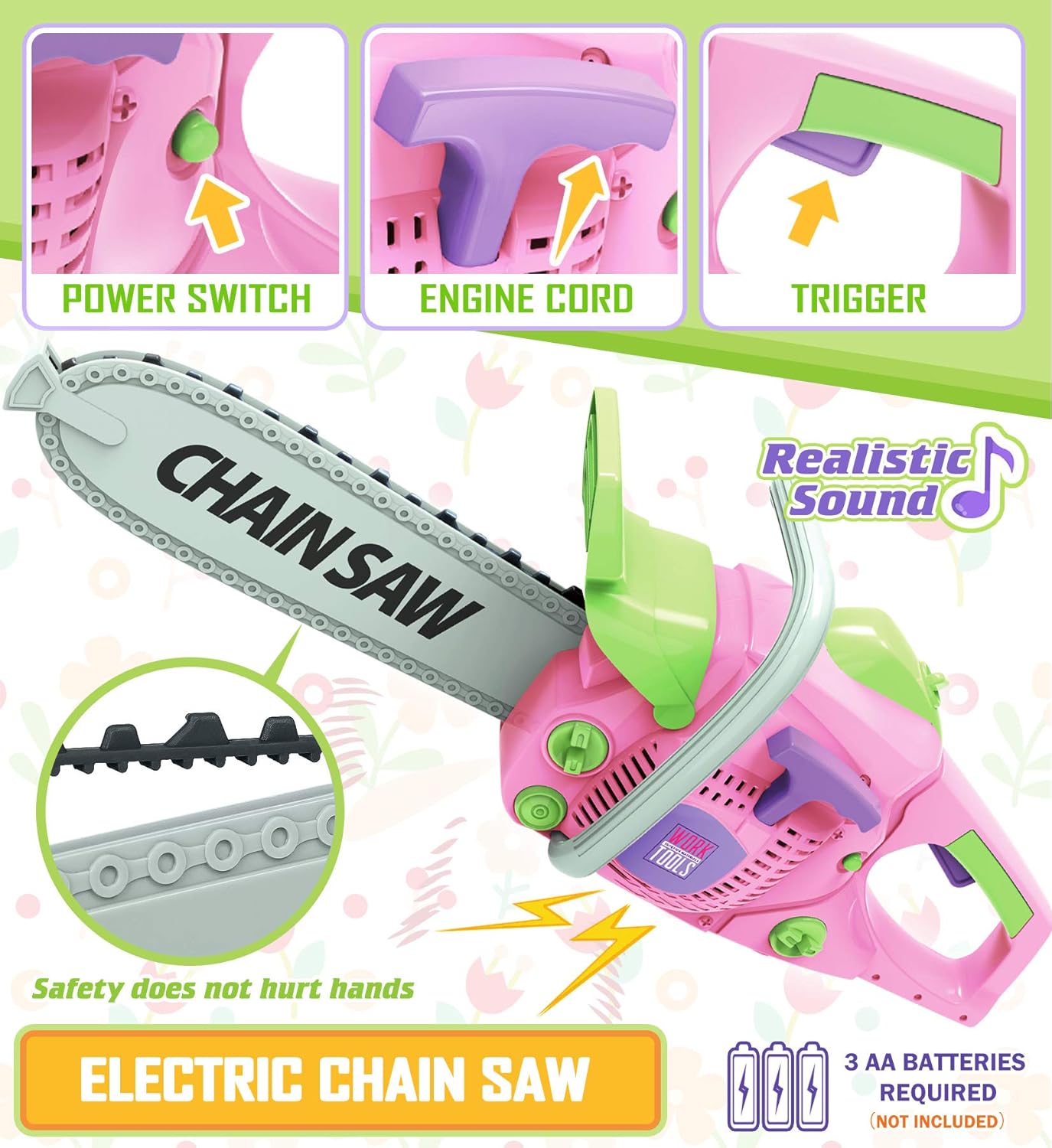 Set d'Outils pour Enfants | Outils de Construction Réalistes pour Garçons et Filles