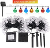 Moroccan Waterproof Solar String Lights l 11 Meters 60 LED Lamps l 8 Brightown