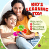Jouets Sensoriels de Tri des Couleurs | Activités d'Apprentissage et de Tri des Couleurs Montessori pour Enfants de 1 à 3 Ans King of Toys