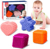 Balles Sensorielle pour Bébé | Ensemble de Balles Texturées Colorées Montessori pour Bébé de 6 à 12 Mois King of Toys