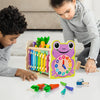 Jouet Montessori en bois avec Xylophone, Pic, Jeu de récolte de carottes, Cadeau d'activités éducatives pour les enfants de 1 à 4 ans. AmtreenOfficial