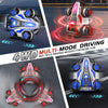 Voiture RC Stunt Deformation à Grande Vitesse | Voiture Télécommandée Rotative 360° Transformable | Cadeau d'Anniversaire pour Garçons et Filles 6-16 Ans King of Toys