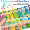 Jouet Montessori en bois avec Xylophone, Pic, Jeu de récolte de carottes, Cadeau d'activités éducatives pour les enfants de 1 à 4 ans. AmtreenOfficial