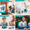 Robot STEM 5-en-1 Télécommandé |Jouet de construction (398 pièces) pour garçons 8-14 ans King of Toys