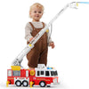Jouet Camion de Pompiers Extra Large | Échelle de 33 Pouces avec Lumières & Sirènes Réalistes | Camion de Pompiers pour Enfants 3+ | Cadeau de Noël et Anniversaire King of Toys