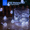 Moroccan Waterproof Solar String Lights l 11 Meters 60 LED Lamps l 8 Brightown