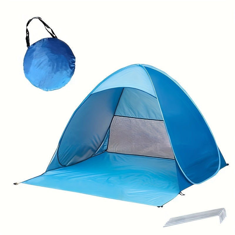 Tente de Plage Pop-Up Portable | Protection UPF 50+ & Étanche