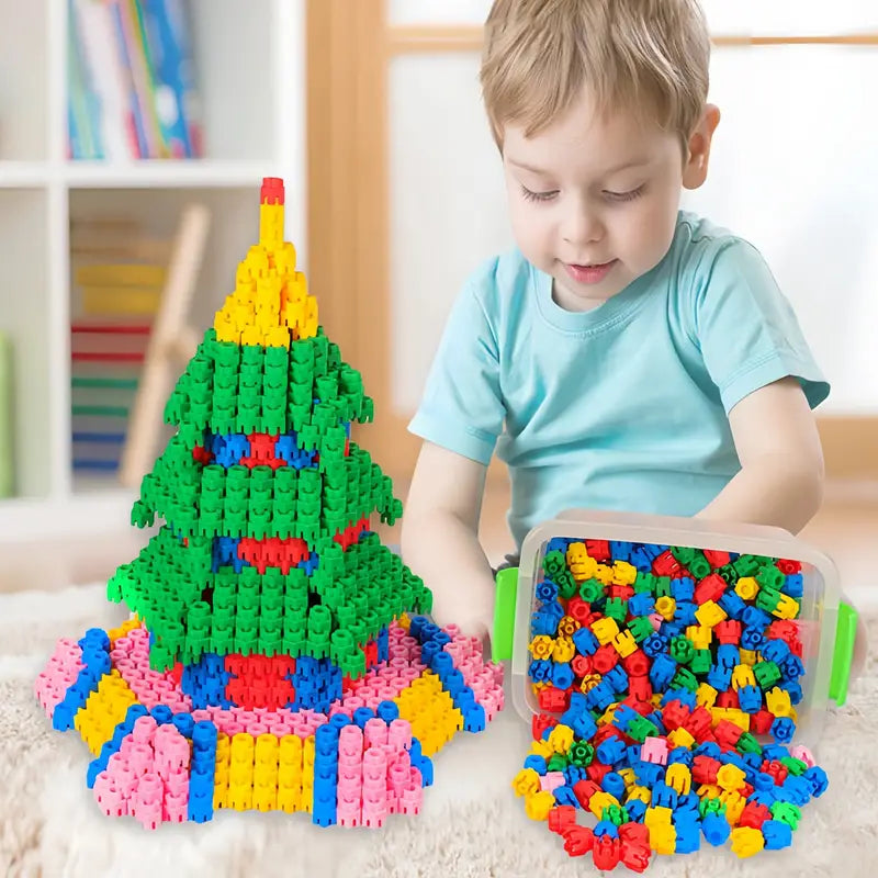 Ensemble de Blocs de Construction pour Enfants - Jouets Éducatifs 3 ans Speelgoed Koning