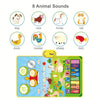 Tapis de jeu musical avec sons d'animaux pour bébés. Clavier piano et batterie pour bébé à partir de 6 mois Speelgoed Koning