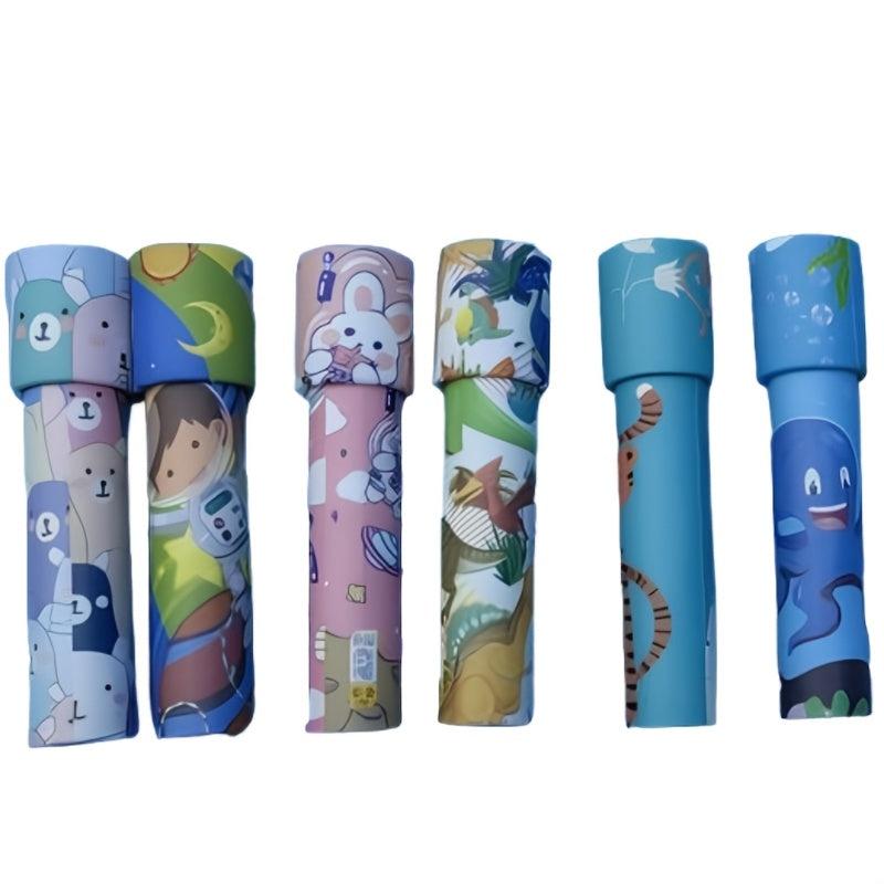 Lot de 8 Kaléidoscopes Rotatifs - Éducatifs & Amusants, Sans Électricité, Divers Motifs, Idéal pour Anniversaires, Récompenses Scolaires, Cadeaux de Pâques King of Toys
