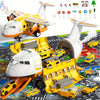 Avion Jouet pour Enfants de 3 Ans | Avion de Transport Grand Modèle avec 10 Voitures | Cadeau de Noël et Halloween | Jouet Éducatif et Fun pour Enfants King of Toys