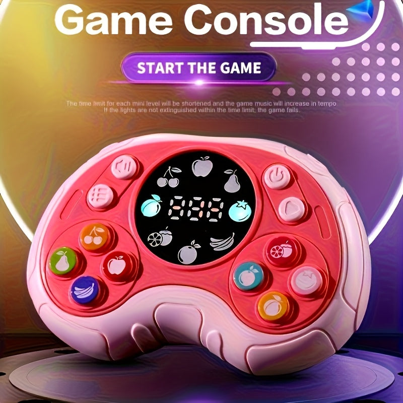 Console de Jeu Puzzle Portable Électronique pour Enfants 3 Ans+ - Jouet Éducatif Garçons Filles - Entraînement Cérébral Mémoire Réaction - 999 Niveaux