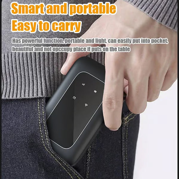Routeur Wifi de Poche | Hotspot Mobile 4G LTE sans Fil avec Emplacement pour Carte SIM King of Toys