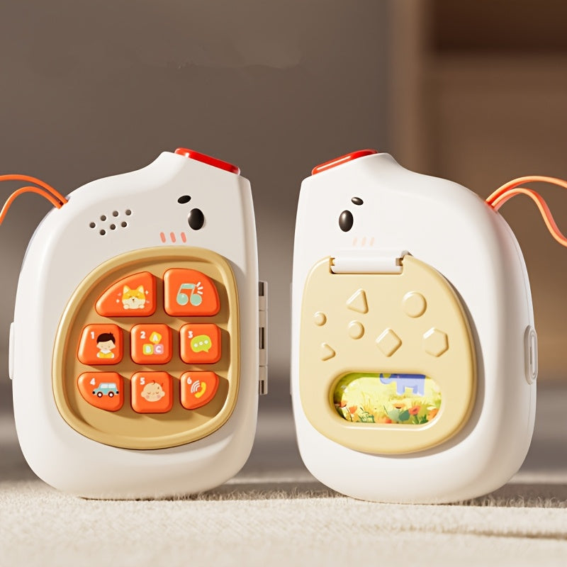 Téléphone Musical Éducatif pour Bébés | Jouet Éléphant Interactif avec Sons & Activités | 18 Mois+