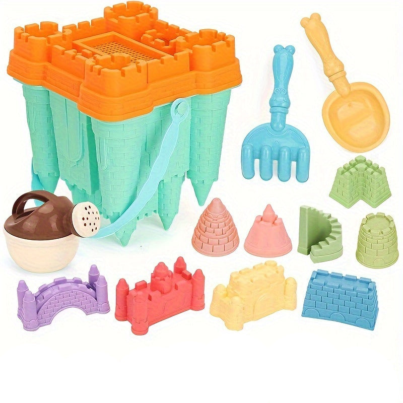 Set Château de Plage – Plastique durable, amusement estival garanti | Jouets d'été King of Toys