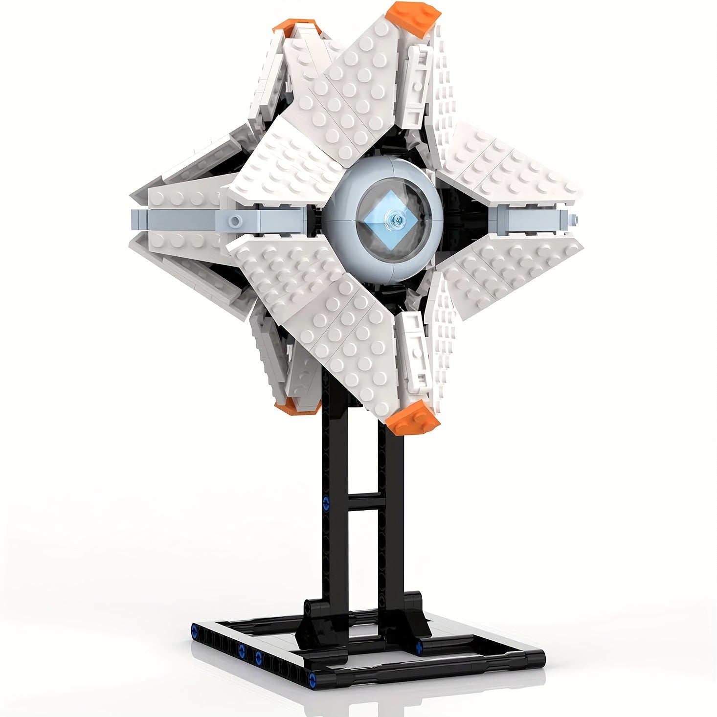 Blocs de Construction Coquillage – Kit de Modèle avec Support d’Exposition, Jouet Créatif pour Enfants & Fans de Jeux