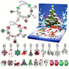 Kit Calendrier de l'Avent DIY Bracelet à Charms de Noël | Compte à Rebours 24 Jours avec Ensemble de Perles et Charms de Fêtes King of Toys