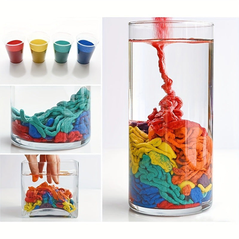 Sable Magique Hydrofuge 4 Couleurs | Jeu Sensoriel Enfant