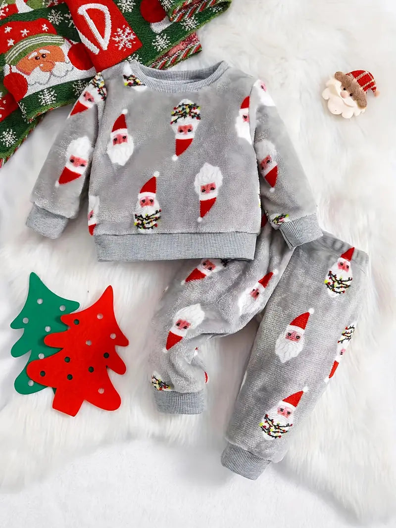 Pull Père Noël pour bébé et enfant l Hiver, cadeau de Noël King of Toys