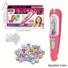Tampon à Cheveux pour Filles - Set Bijoux Cheveux avec Diamants Réutilisables, Outil Coiffure Créative, Cadeau d'Anniversaire King of Toys