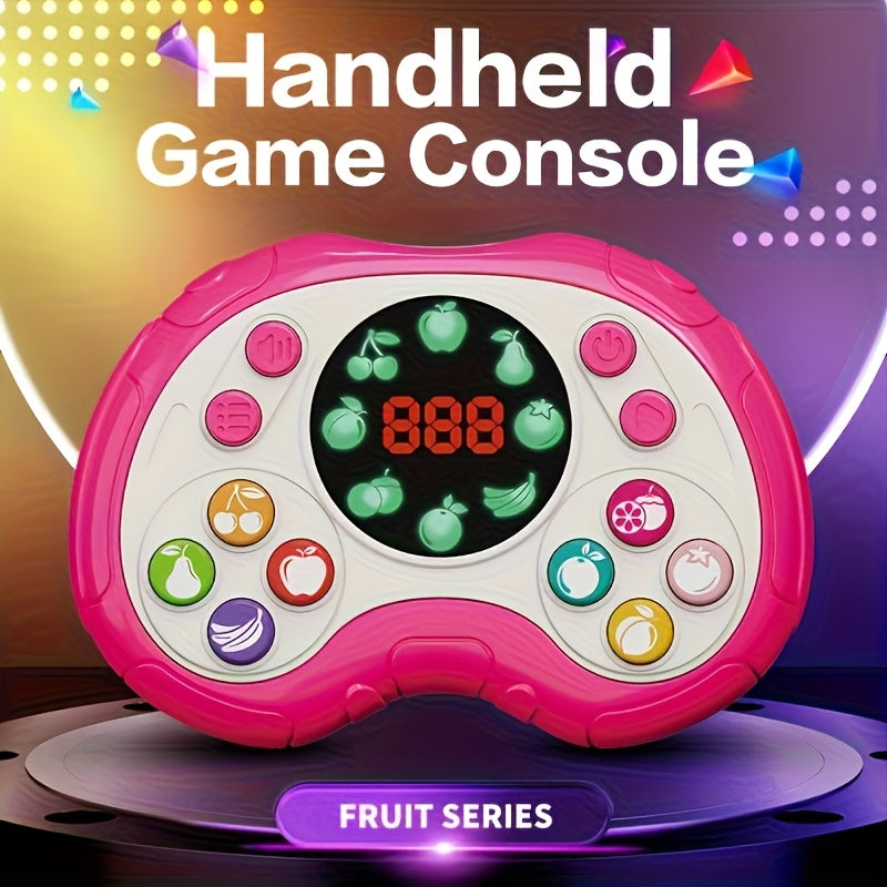 Console de Jeu Puzzle Portable Électronique pour Enfants 3 Ans+ - Jouet Éducatif Garçons Filles - Entraînement Cérébral Mémoire Réaction - 999 Niveaux