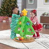 Jouet Sapin de Noël Interactif | Ornements en Plastique Colorés Montessori avec Train pour Tout-Petits de 1+ Ans King of Toys