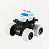 Véhicule tout-terrain de police à quatre roues l Monster Truck & Car King of Toys