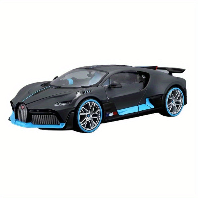 Maisto Bugatti Divo 1:24 - Voiture Sport Bleu en Alliage - Modèle Collectible - Cadeau Garçons King of Toys