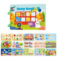 Livre d'Activités Montessori avec Animaux 3D | Convient aux Tout-Petits, Garçons et Filles King of Toys