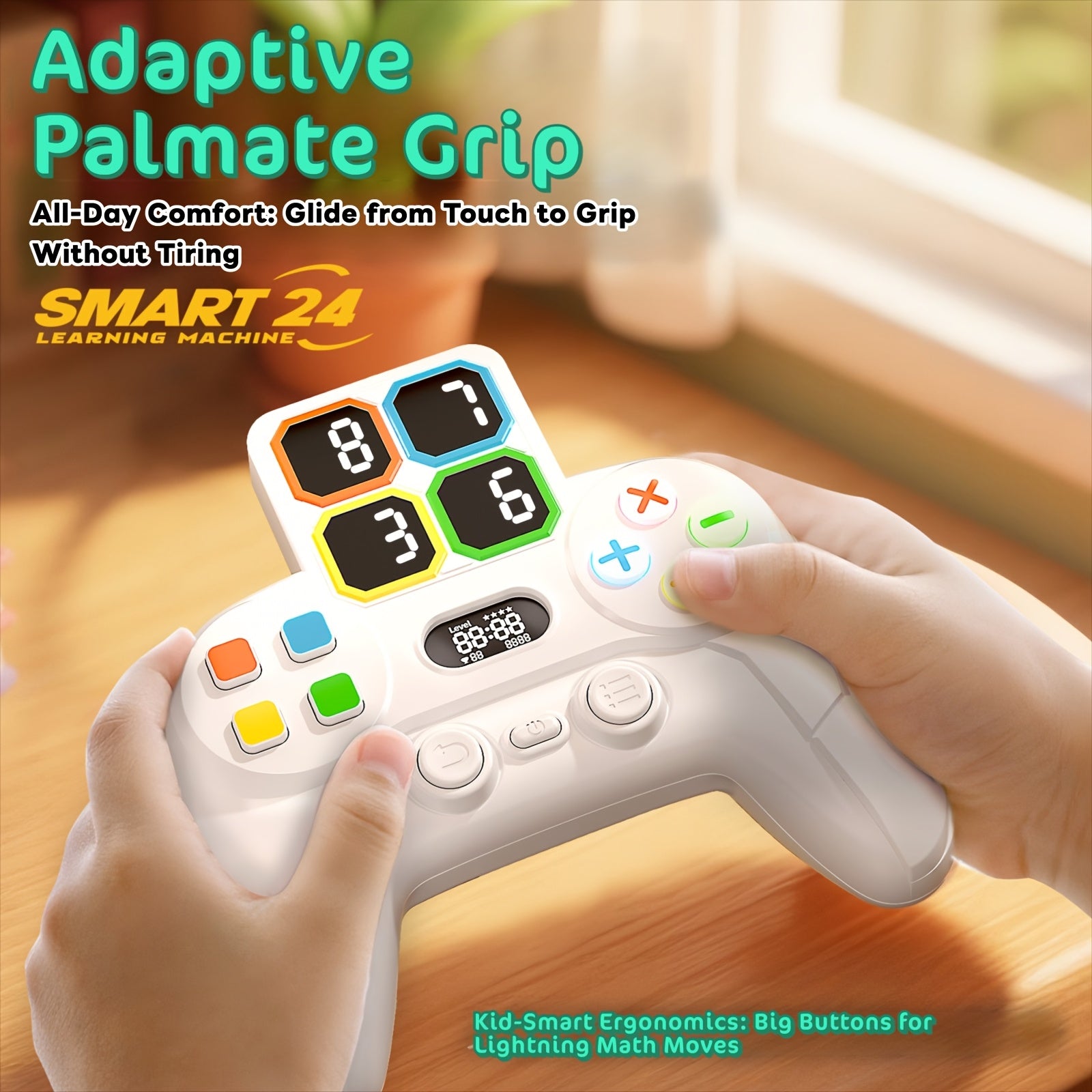 Console de Jeu Puzzle Mathématique Électronique "24" pour Enfants 6 Ans et Plus - Casse-tête Cérébral Interactif pour Garçons Filles