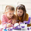 Set de Maquillage 54pcs pour Filles - Maquillage Lavable et Jouet Réaliste - Cadeau Anniversaire, Noël & Halloween King of Toys
