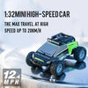 Voiture tout terrain contrôlable avec feux 2.4Ghz l jusqu'à 20KM/h l Buggy l Echelle RC 1:32 De Speelgoed Koning