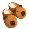 Chaussures d'intérieur en forme de capybara | Chaussures d'intérieur confortables et antidérapantes Cadeaux pour hommes et femmes King of Toys