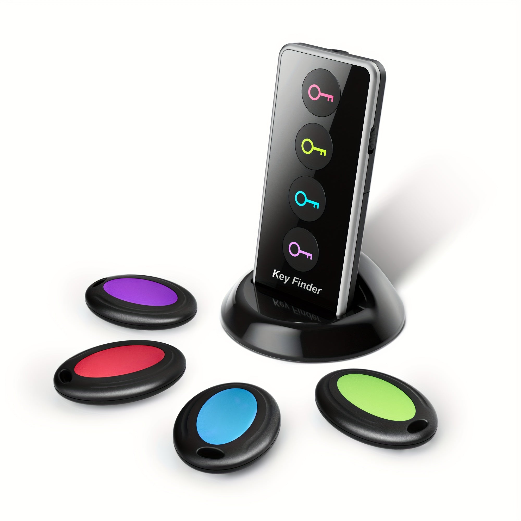 Localisateur de Clés Sans Fil | Dispositif de Suivi Pratique Pour Retrouver Clés de Voiture, Téléphones, Portefeuille, Télécommande Idéal Pour Les Seniors King of Toys