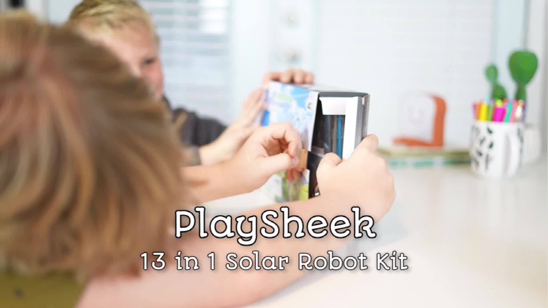 Kit Robot Solaire 13 en 1 STEM - Jouet de Construction Scientifique Éducatif - Cadeau Spécial pour Anniversaires & Fêtes King of Toys