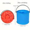 Seau de Plage Pliable | Accessoire Polyvalent pour Jeux, Camping et Jardinage