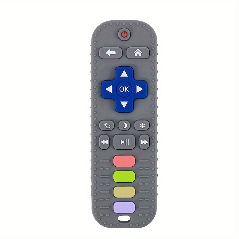 Jouets de Dentition en Silicone Forme Télécommande | Bijou de Dentition Bébé 6-12 Mois Sans BPA King of Toys