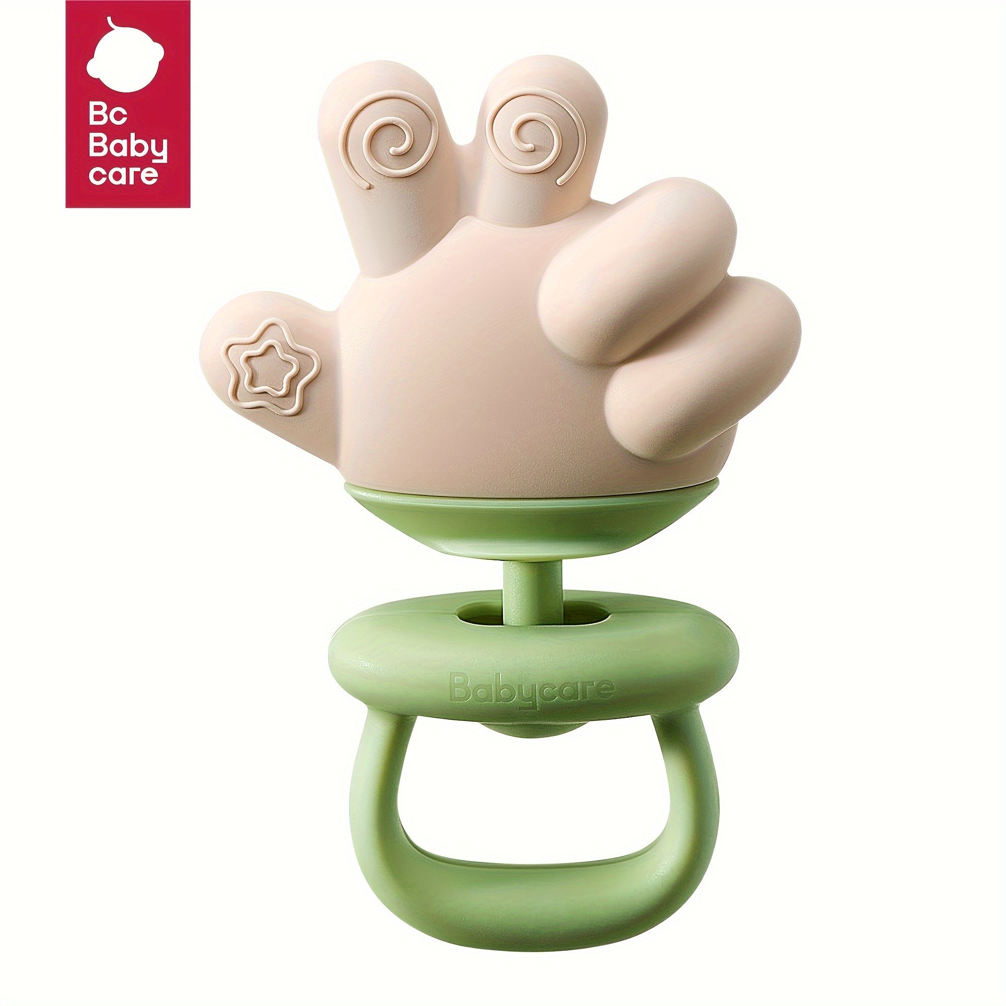 Anneau de Dentition Bébé en Silicone | Facile à Rincer et Nettoyer | Convient aux Enfants 0-36 Mois | Cadeau Pratique pour Noël/Halloween King of Toys
