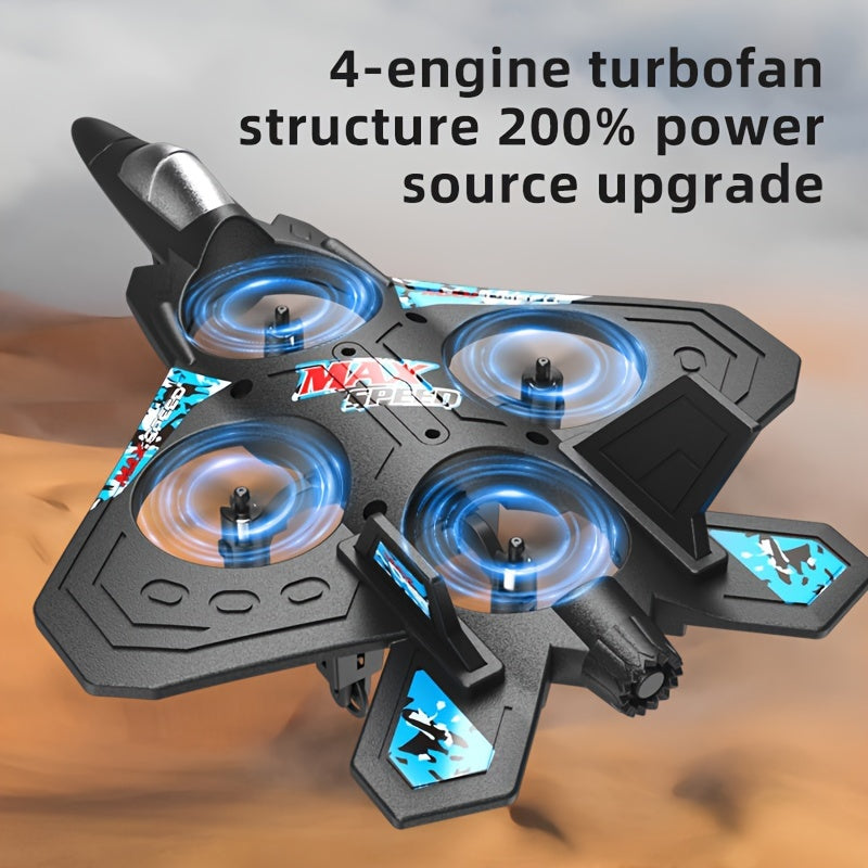 Drone avec Batterie Rechargeable - Quadcopter avec Contrôle d'Altitude - Jouet Télécommandé pour Intérieur/Extérieur - Idéal pour Noël, Halloween, Thanksgiving King of Toys