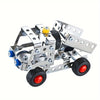 Kit Voiture Ingénierie 3-en-1 137pcs - Blocs Métal Éducatifs - Cadeau Anniversaire ou Fêtes King of Toys