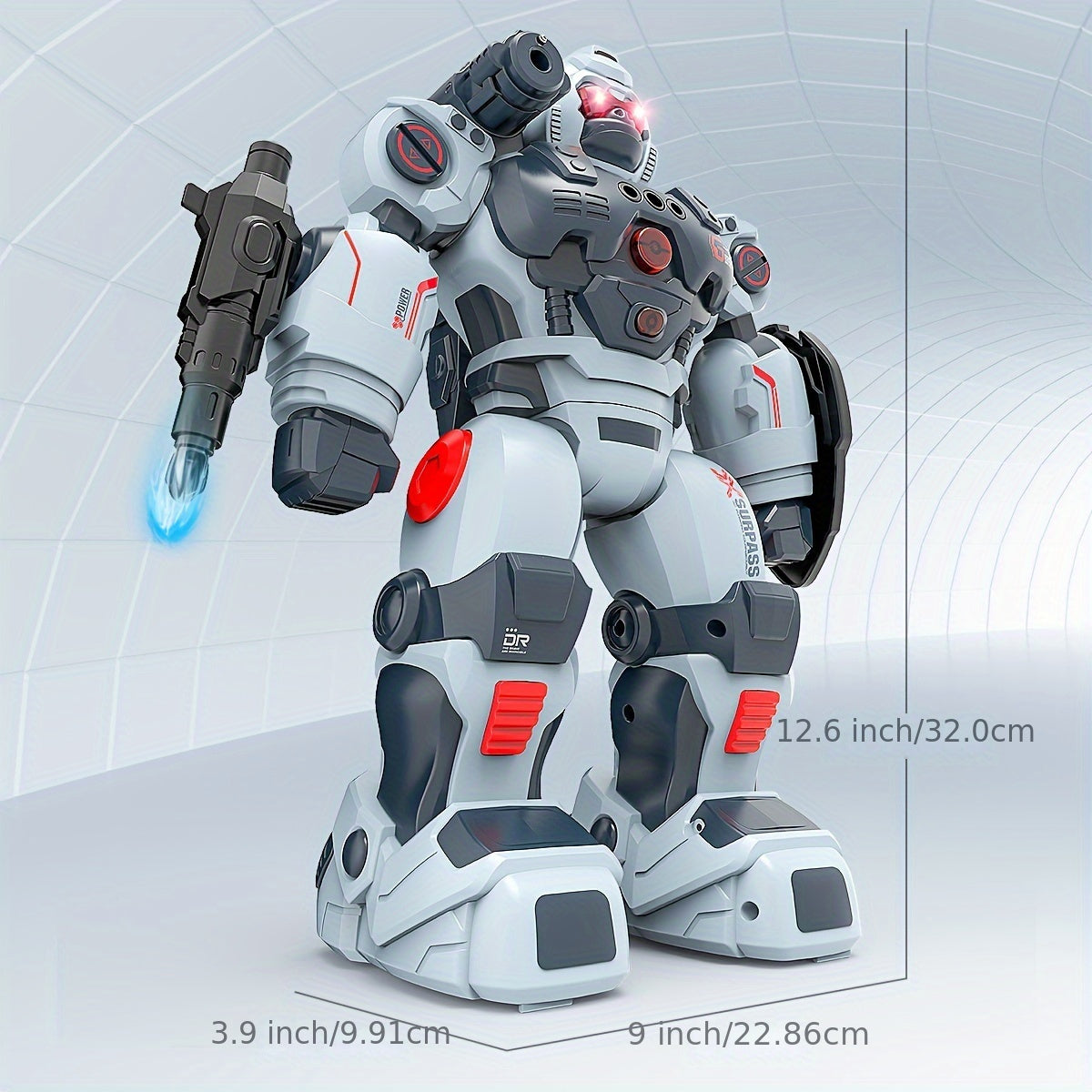 Robot Pulvérisateur Télécommandé avec Détection Gestuelle et Programmation - Cadeau Noël & Halloween King of Toys